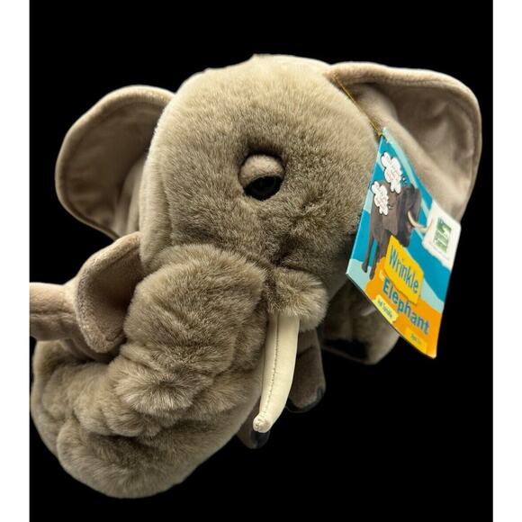 Animal Planet Elephants Wrinkle & Baby Sprinkle Plush 18" Stuffed Animal New Vtg - Picture 4 of 16